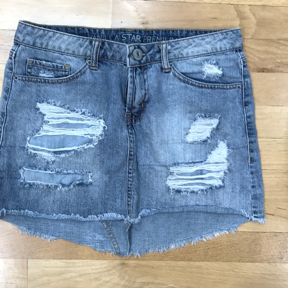 Denim skirt